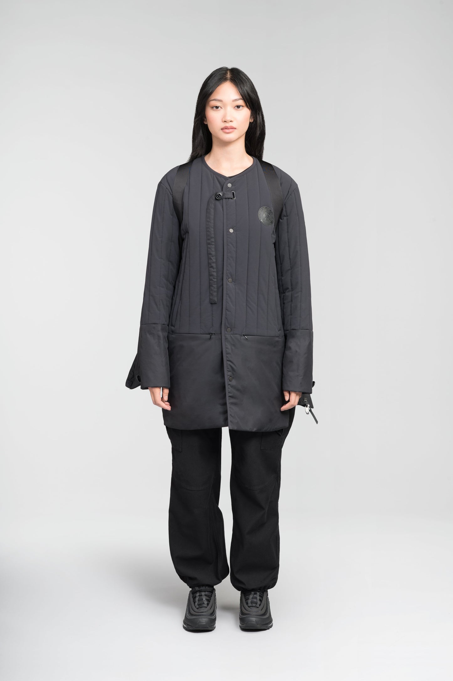 Stade Insulated Mid-Layer in Black