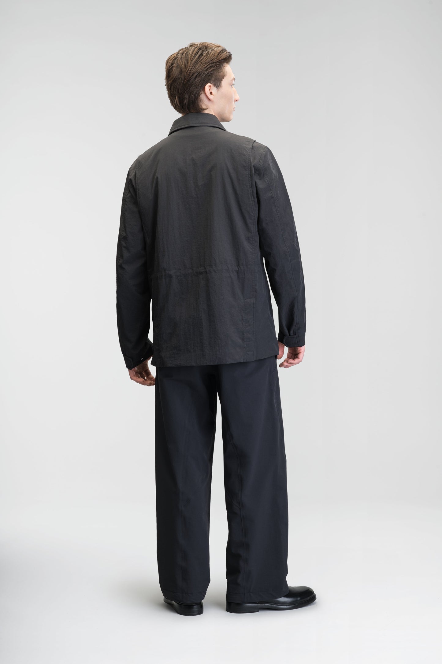 Tien Men's Field Jacket in Black