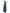 Men's knee length reversible down-filled parka with non-removable hood in Marine