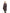 Women's knee length down filled parka with fur trim hood in Heather Burgundy