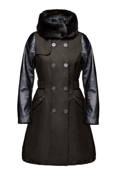 flat-lay-image Dark Brown