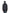 Ladies hip length mid layer jacket with non-removable hood and two-way zipper in Black