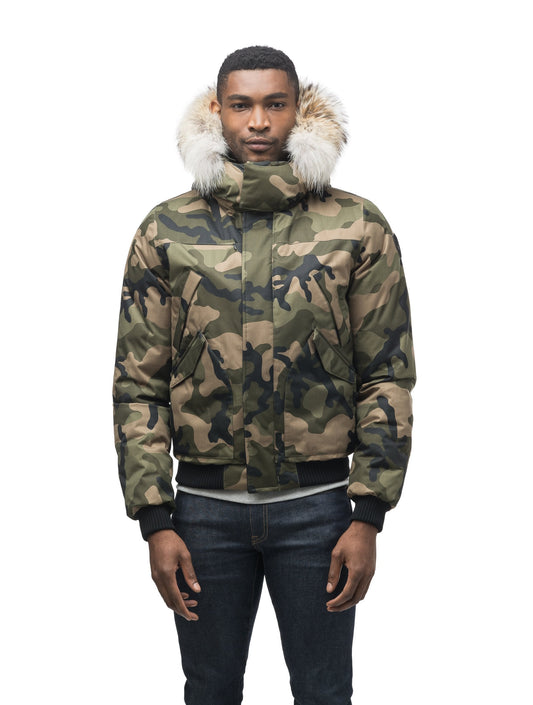 Dylan Men's Hooded Bomber Jacket + Camo