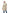 Women's classic trench coat that falls just above the knee in Tan