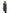 Kid's knee length parka with magnetized closure in Navy