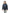 Kid's waist length down bomber jacket with fur trim hood in Navy