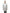 Women's thigh length collared rain jacket in Light Grey