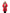 Best selling women's down filled knee length parka with removable down filled hood in Red