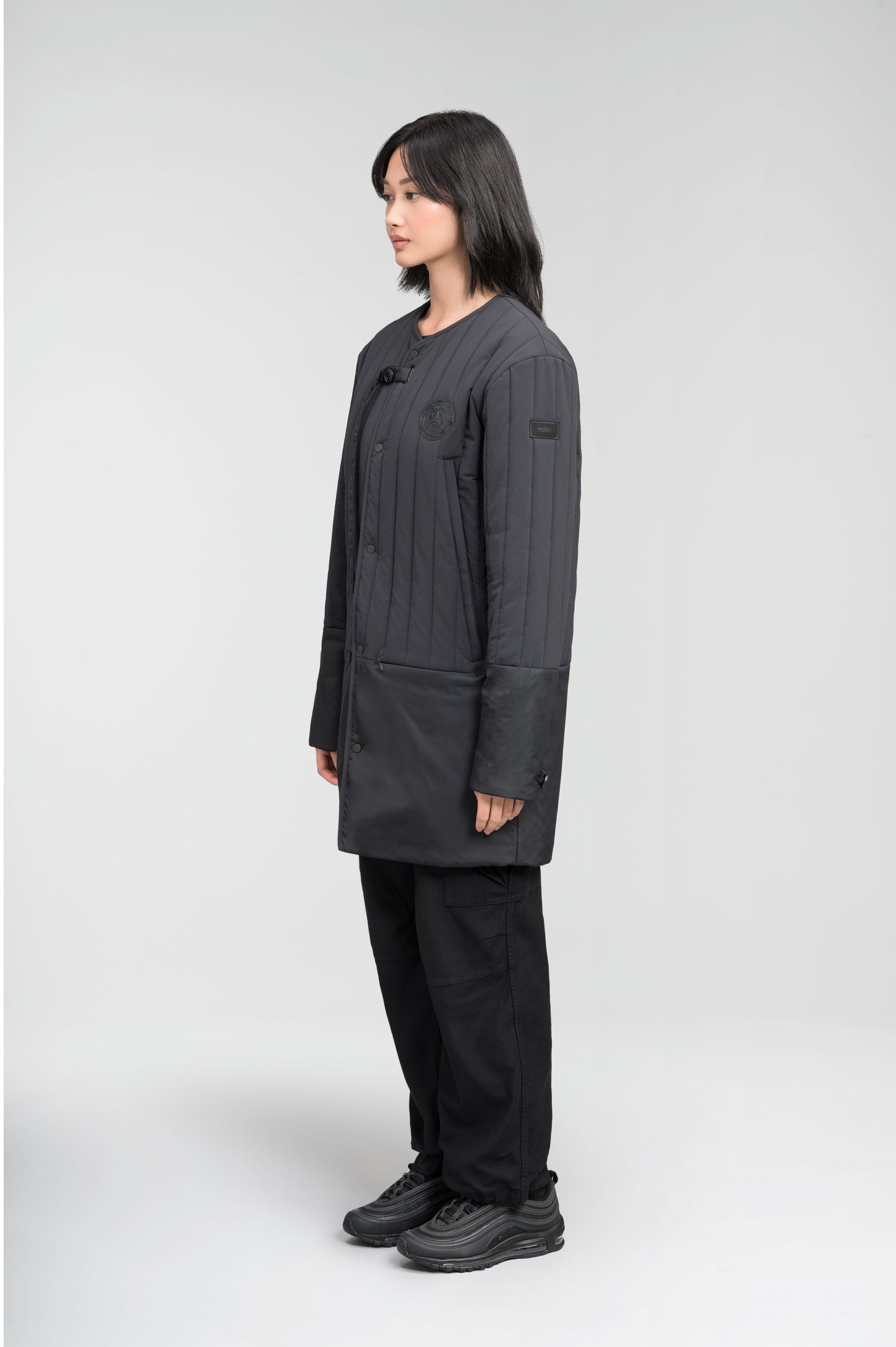 Stade Insulated Mid-Layer in Black