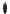 Long calf length women's trench inspired parka with removable fur trim around the hood and an asymetric closure in Black