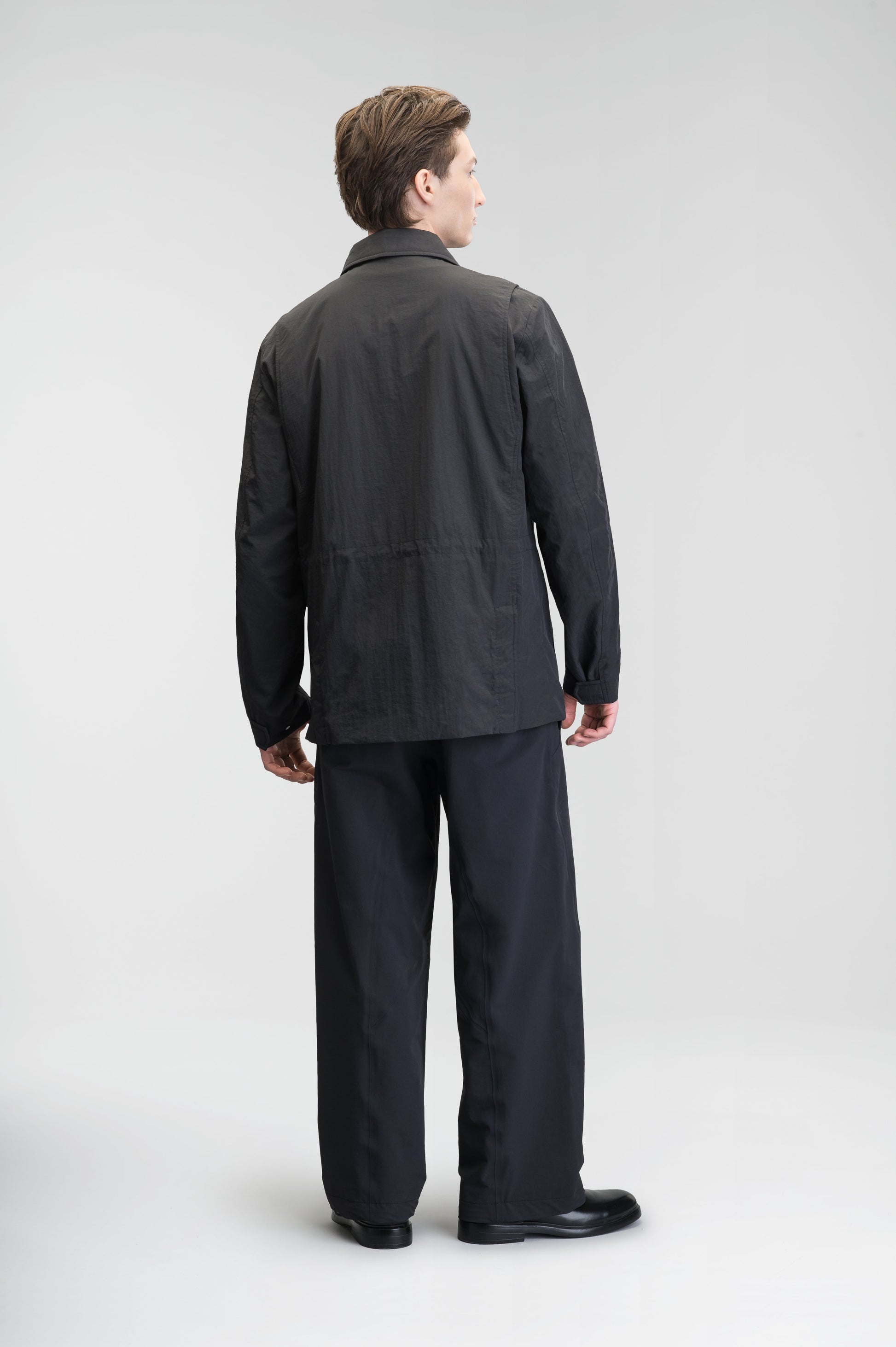 Tien Men's Field Jacket in Black