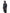 Men's knee length reversible down-filled parka with non-removable hood in White Floral Print