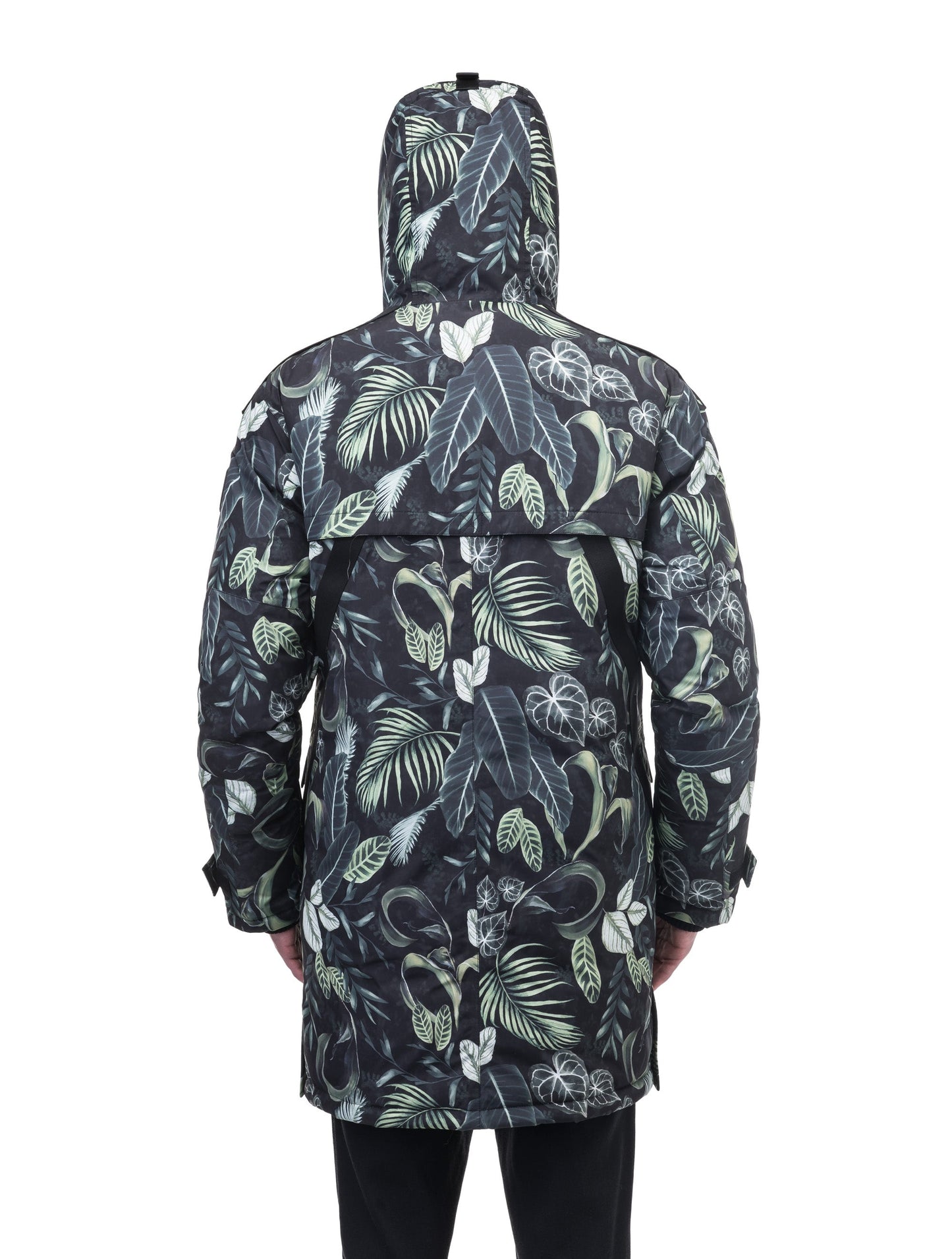 Men's Best Selling Parka the Yatesy is a down filled jacket with a zipper closure and magnetic placket in Foliage