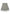 Unisex scarf with fringed ends in Grey