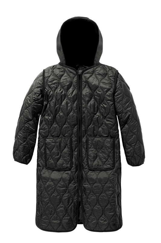 Suri Women's Long Quilted Jacket